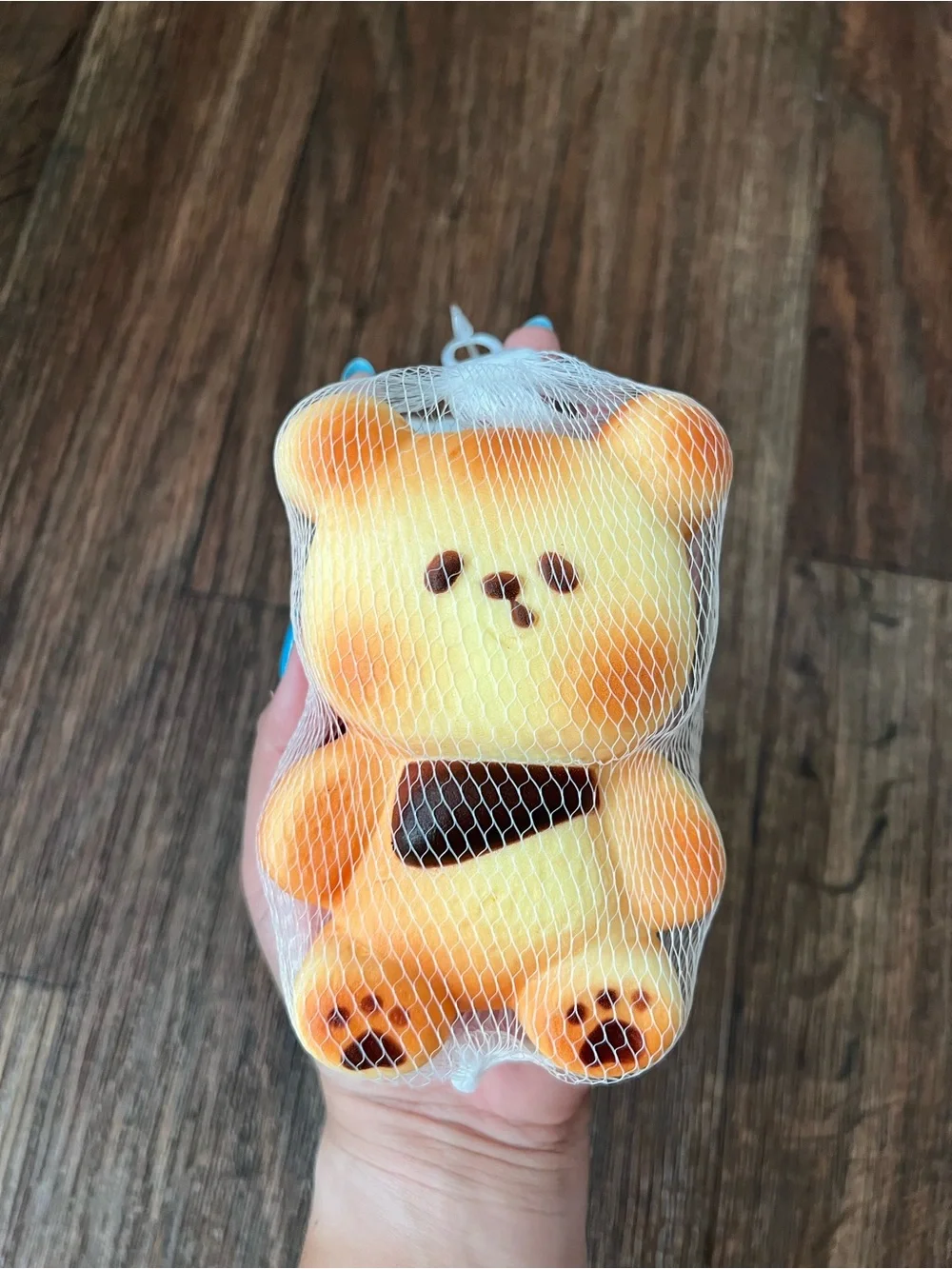🧸🍞 Cute Bread Bear Squishy | Stress Relief Fidget Toy | New